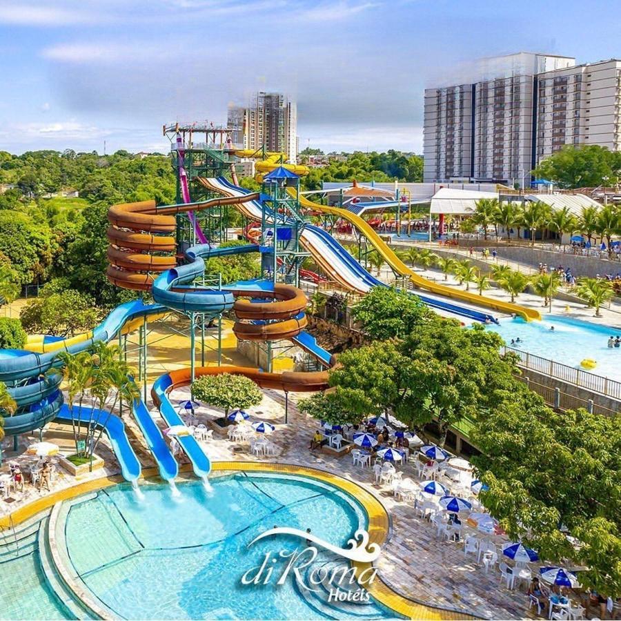 Hotel Diroma Fiori Com Um Dia De Acesso No Acqua Park Diroma Caldas Novas Kültér fotó